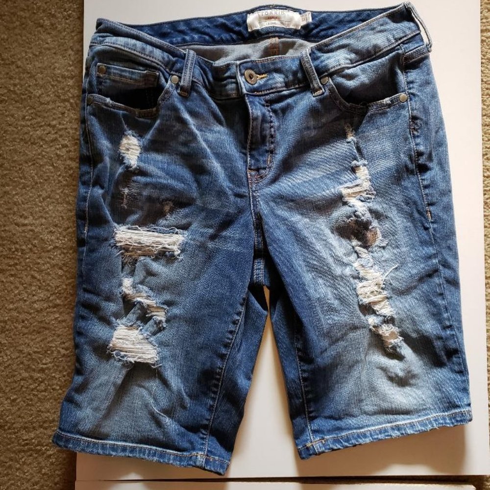 jean shorts